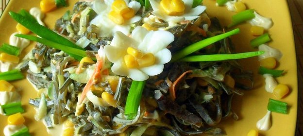 Салат из морской капусты