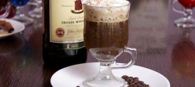 Холодный ирландский кофе