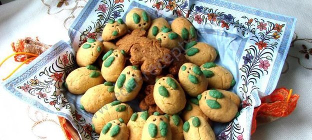 Печенье домашнее песочное Зайчата