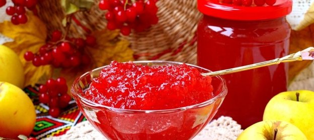 Джем из яблок и калины