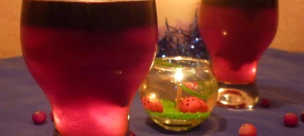 Клюквенный десерт При свечах (Аллочка, он для тебя)