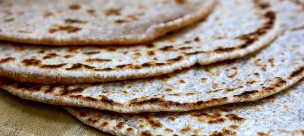 Лепешки из цельнозерновой муки