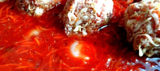 Голубцы фальшивые в тефтелях