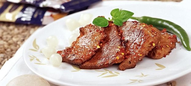 Стейки в перце