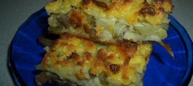 Стейк сёмки на гриле с овощами