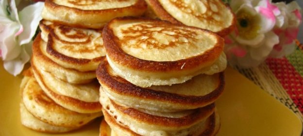 Оладьи на кефире