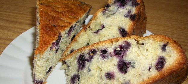 Черничный кекс