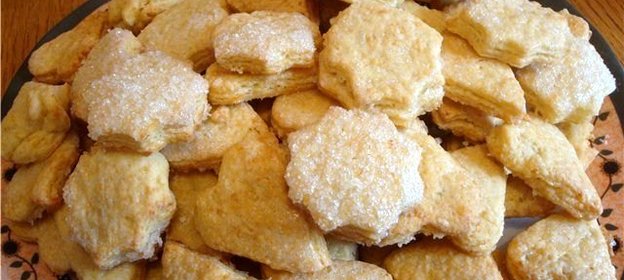 Нежное творожное печенье