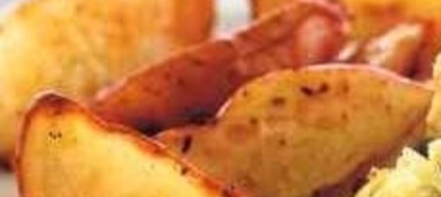 Шашлычки из креветок и морских гребешков с медом