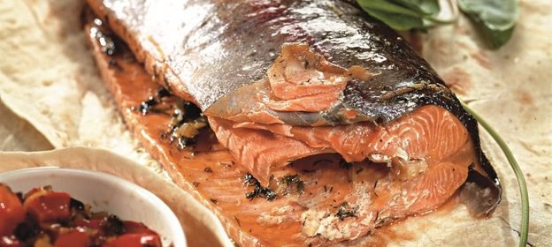 Форель в кисло-сладком маринаде