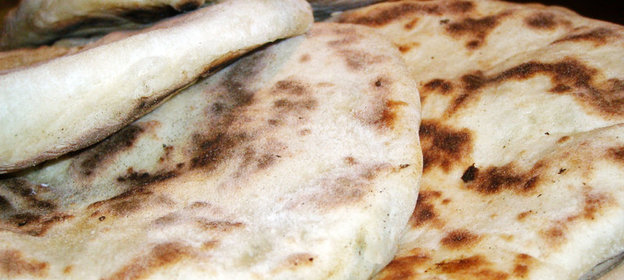 Лепешки с сыром и зеленью