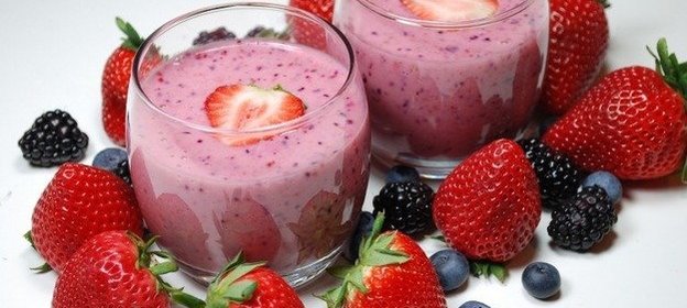 Ягодный смузи