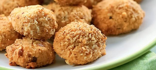 Сырное печенье с грецкими орехами