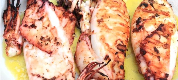 Кальмары в маринаде