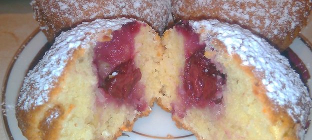 Творожно-кокосовые кексы Сюрпризки