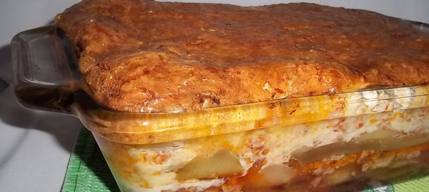 Запеканка по мотивам Мусаки