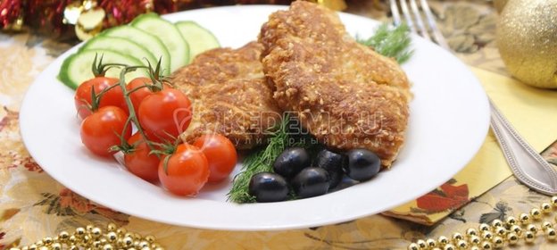 Салат из брокколи, апельсинов и кресс-салата