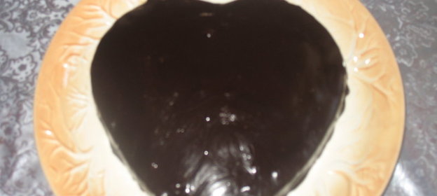 кекс сердце