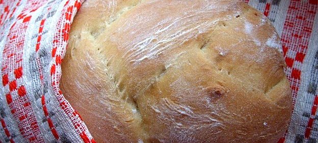 Белый хлеб в духовке