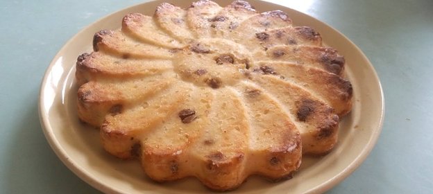 Запеканка творожная с цукатами