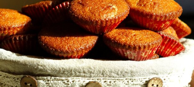 Маффины с клюквой