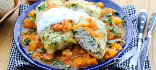 Голубцы из молодой капусты