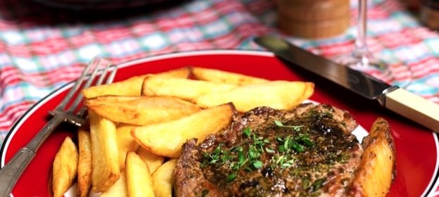 Стейк из говядины рибай