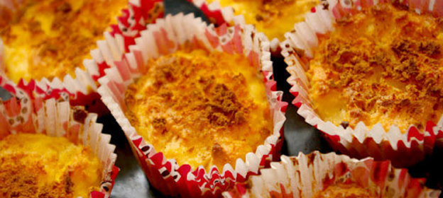 кексы Южные гости (с тыквой и ананасом)