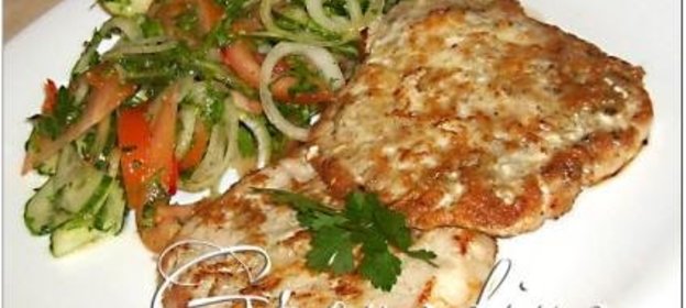 Мясо в яичном маринаде