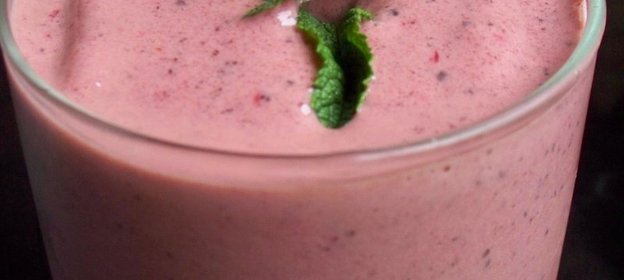 Клубнично-шоколадный смузи