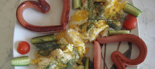 Яичница для любимого