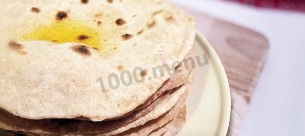 Лепешка из отрубей