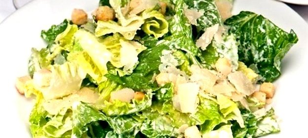 Салат Цезарь с майонезом