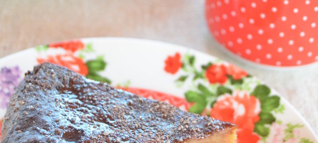 Постный яблочный кекс в мультиварке