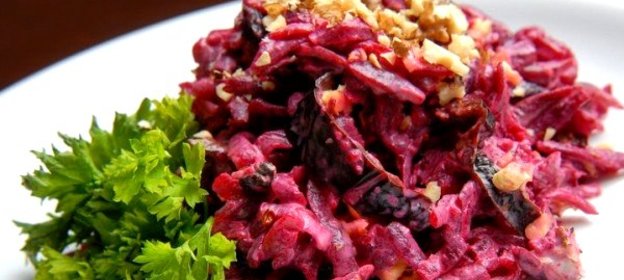 Свекла с черносливом