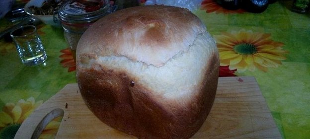 Яичный хлеб в хлебопечке