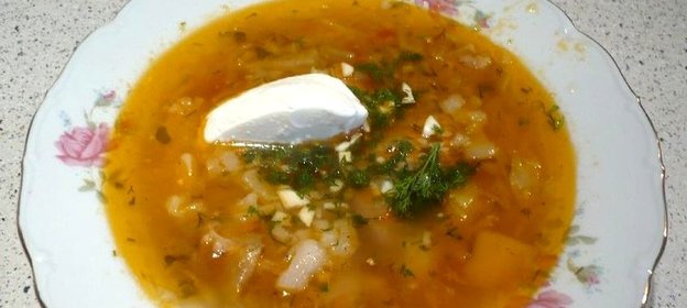 Щи с головизной