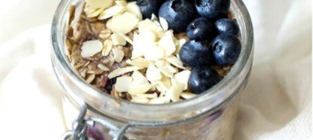 Овсянка в банке «Черничный маффин»