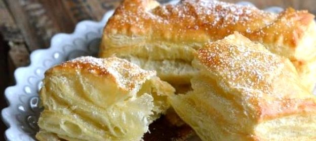 Слойки с шоколадом