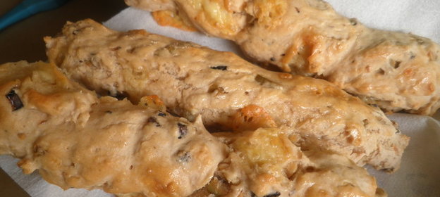 Хлеб с сыром и оливками от Мики Шемо