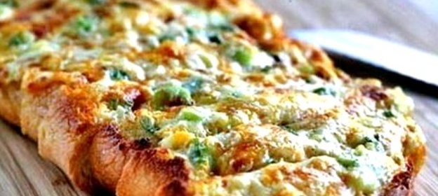 Мини-пицца на хлебе