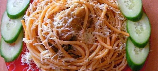 Простой рецепт спагетти