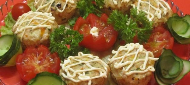 Куриные маффины