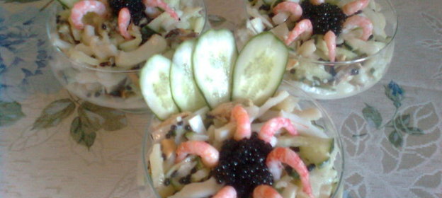 салат Морской микс