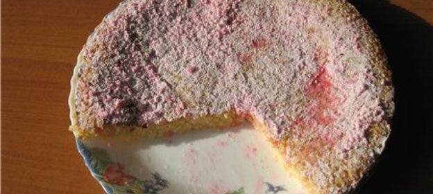 Творожная запеканка с лимоном