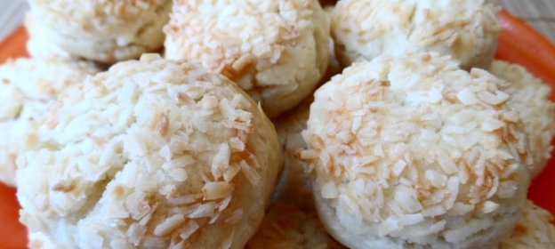 Кокосовое печенье