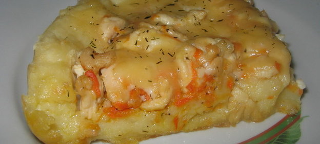 Картофельная пицца