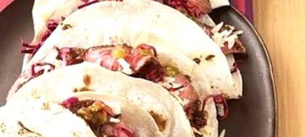 Маисовые лепешки с говядиной