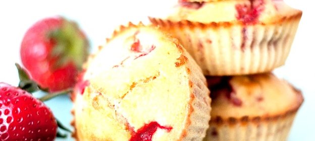 Клубничные маффины