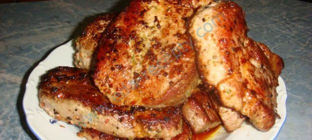 Мясо в маринаде